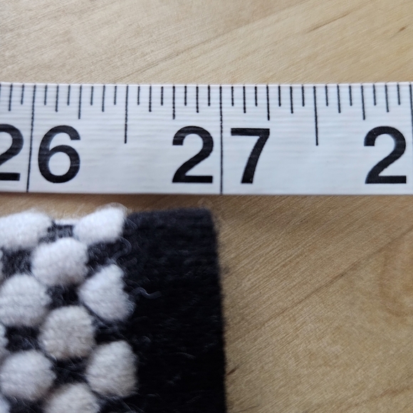 Joseph Ribkoff Jacquard Funnel Neck Top Black White Large - Picture 7 of 12